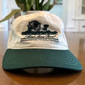 Aime Leon Dore (ALD) - Unisphere Hat - SS 22 - Cream with Green Embroidery